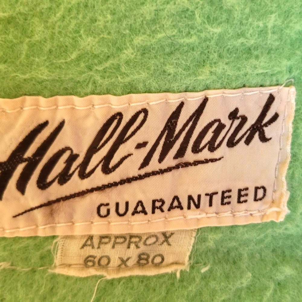 Vintage Wool Blend Blanket 60x80 - Picture 10 of 12